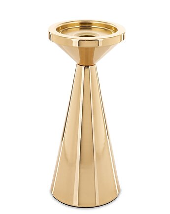 Świecznik metalowy złoty 24x10x10 cm Oro, MIA home