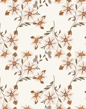 Tapeta ścienna Cutie Boho Flowers 53cmx10m PZ, Bajkowe Wnetrza