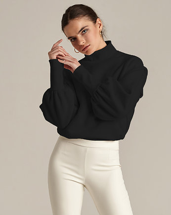 Bluza z marszczonymi rękawami, f.ADD