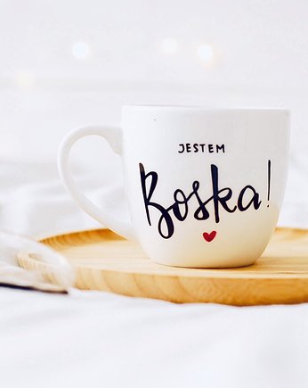 Kubek JESTEM BOSKA, Jędrki