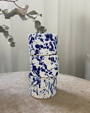 Czarka / kubek BLUE SPLASH, Projekt Ładniej