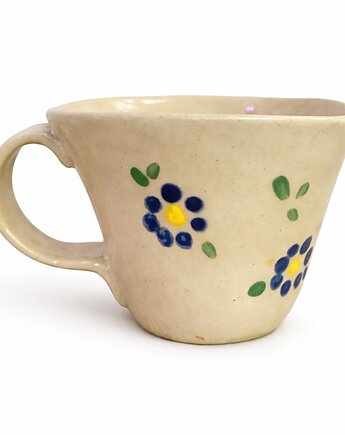 Kubek ceramiczny kwiatki, Papataj