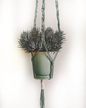 Kwietnik makrama ze sznurka, Hygge Macrame