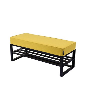 Ławka Tapicerowana Industrialna Hamilton 2819 LGM-253, EMRA WOOD DESIGN