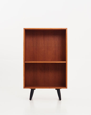 Regał tekowy, duński design, lata 70, produkcja: Dania, Przetwory design