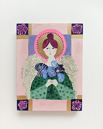 Anioł, unikatowy prezent, 1 egzemparz, PRINTLOVE