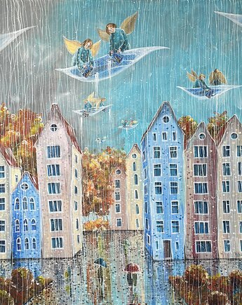 Giclee "Deszczowy dzień", 4mara Marina Czajkowska