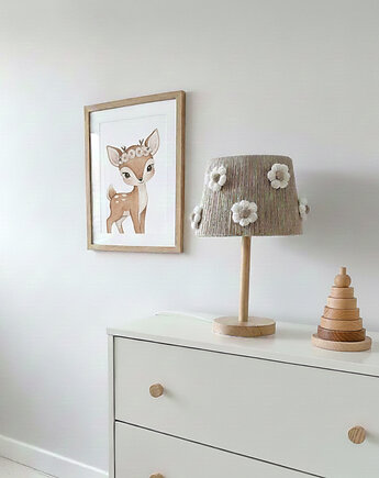 Lampka nocna do pokoju dziecka w stokrotki, Boholine