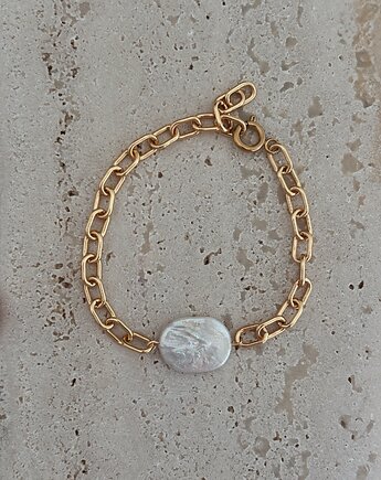 Bransoletka z Perłą Naturalną, Chmolowska Jewellery