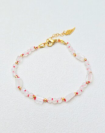 Supełkowana Bransoletka z Kamieniem Księżycowym, ILEA