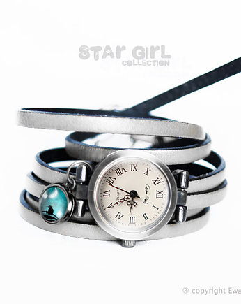 Star Girl Kiwi (Dach) - bransoletka zegarek, Ewa Saj Fotografie