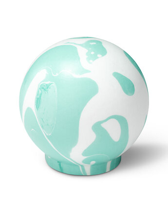 Duo White Aqua Green - Gałka Ren, vince design