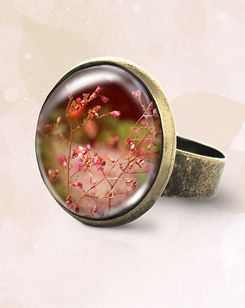 Pierścionek - Lato - brąz, yenoo