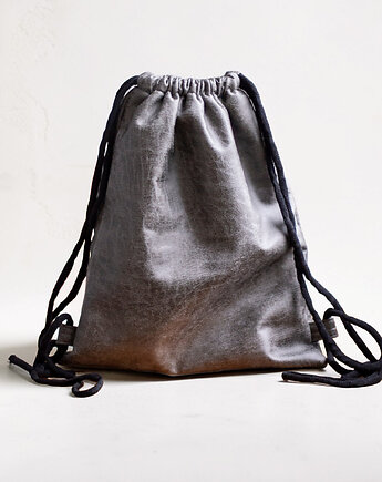 Szary prosty workoplecak, raspberi