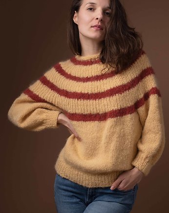 Sweter MARINA II alpaka i wełna, Knit Couture