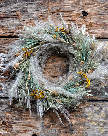 Naturalny wianek boho, mamuta