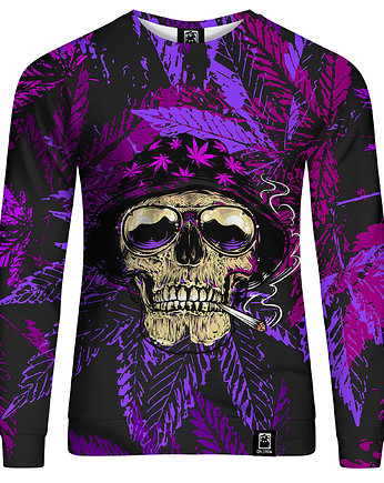 Bluza Bez Kaptura Damska DR.CROW Skull Pink, DrCrow