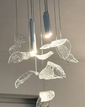 Lampa BIRD, Pracownia szkła