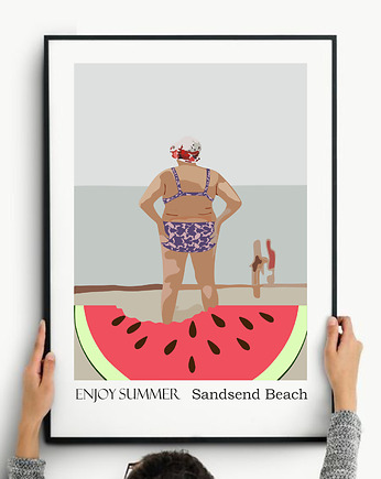 Plakat Enjoy summer, Project 8