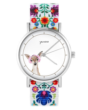 Zegarek - Sarenka - folk biały, nato, yenoo