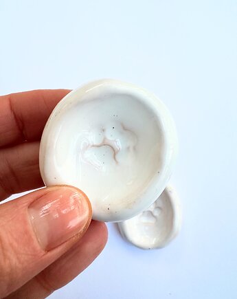 Kamień antystresowy, worry stone , miziak, łapka psa, Glina & Lina