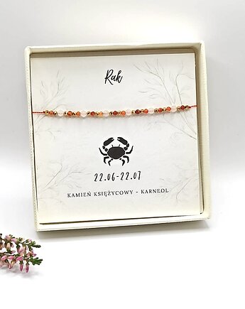 Bransoletka zodiakalna Rak