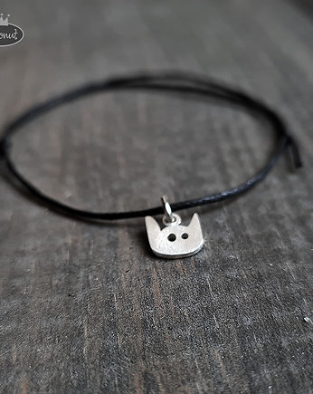 Bransoletka KITKU srebrny kotek charms, COCONUT