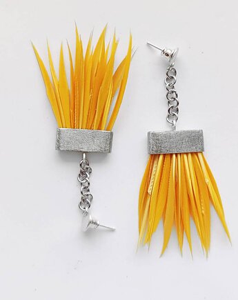 PIÓRKO kolczyki, Katarzyna Kaminska ART