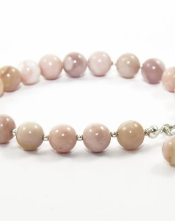 Bransoletka Kamień naturalny  Opal peruwiański, Lacasilla