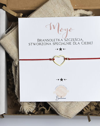 Bransoletka Szczęścia z sercem., Boselamose