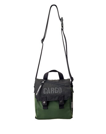 Odblaskowa Torba mini-plecak na ramię  ECONYL Reflective GREEN NORI, CARGO by OWEE