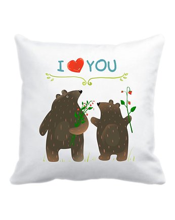 Leśna poduszka. I love you, misie, Love Life and Forest