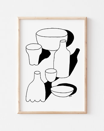 Print MARTWA NATURA Z CIENIAMI, Weronika Tarka