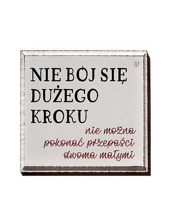 Tabliczka z napisem motywacyjnym, LV Home