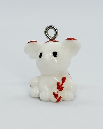 Wisiorek z mini zwierzątkami, wisiorek koala, zawieszka koala, The spoon of honey