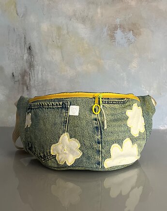 Nerka XL z zielonego jeansu La Rambla 26, CANGUR