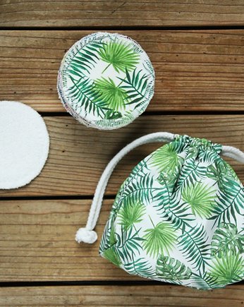 Waciki zero waste - 10szt. z woreczkiem - Kwiaty, cuba libre