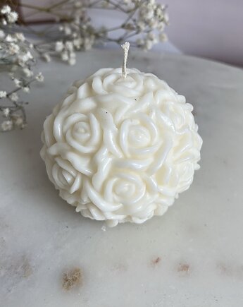 Świeca sojowa dekoracyjna "Rose Garden" 65x58mm, Coccola JEWELLERY