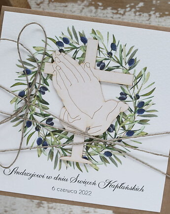 Kartka z okazji święceń kapłańskich dla księdza, sorte