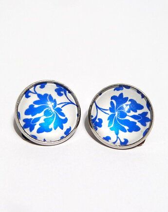 Klipsy - Kafelki flowers - duże, yenoo