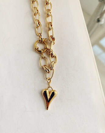 Naszyjnik Heart Chain, Chmolowska Jewellery