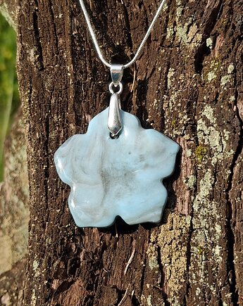 Wisiorek porcelanowy -  Blue, Beasolart