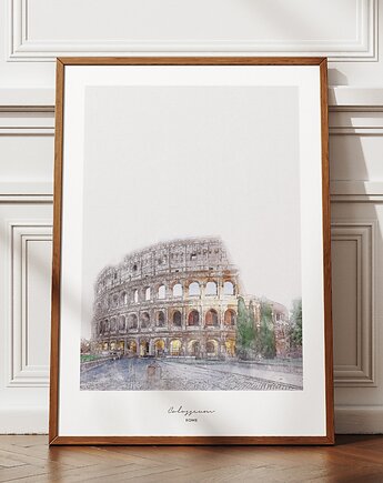 Plakat Rzym - Koloseum, Peszkowski Graphic