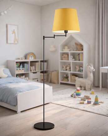 Dziecięca lampa podłogowa z regulowanym ramieniem do czytania ASTI KIDS, LYSNE