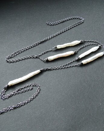 Naszyjnik Perłowe patyczki, Memero