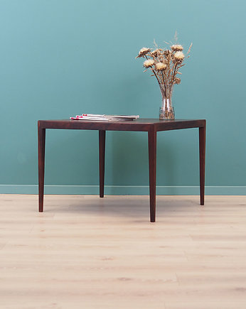 Stolik palisandrowy, duński design, lata 70, produkcja: Dania, Przetwory design