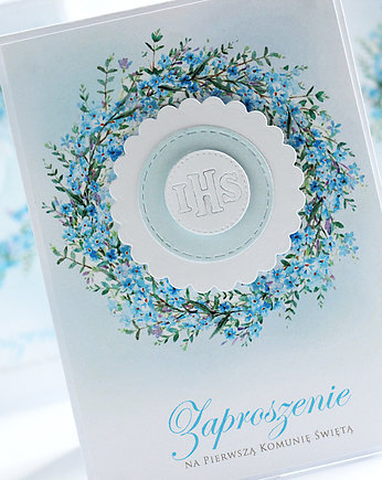 Zaproszenie na I Komunię Świętą, marysJa