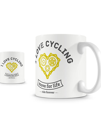 Kubek. I love cycling, studioixi
