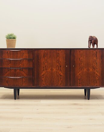 Komoda palisandrowa, duński design, lata 60, projektant: Erling Torvits, Przetwory design