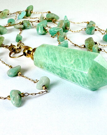 Perfumetka + Łańcuszek okulary - Turkus II - DLA MAMY, DROBINY CZASU